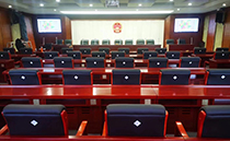 云南紅河某政府會議室選用爵士龍會議音響系統